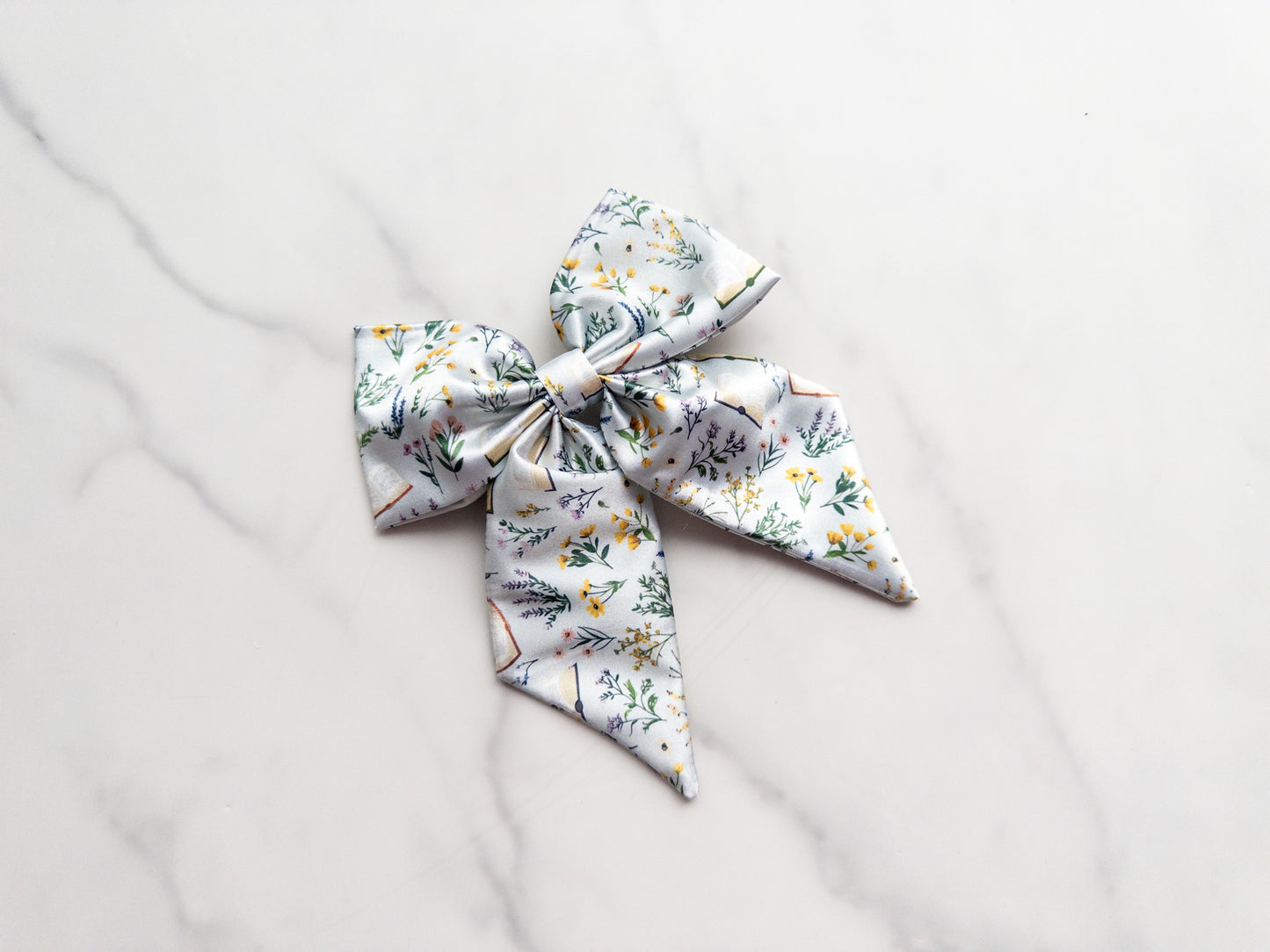 Satin Floral Books Clara Bow