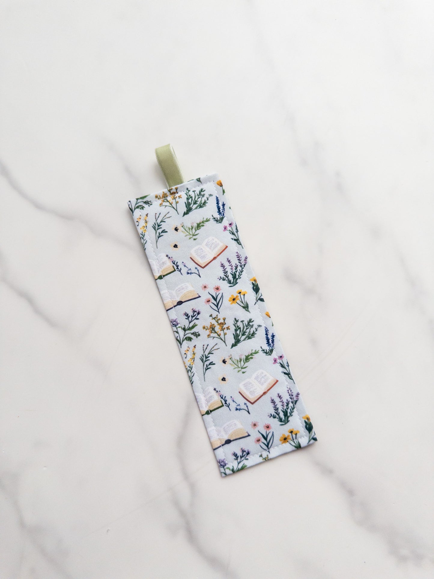 Floral Books Bookmark
