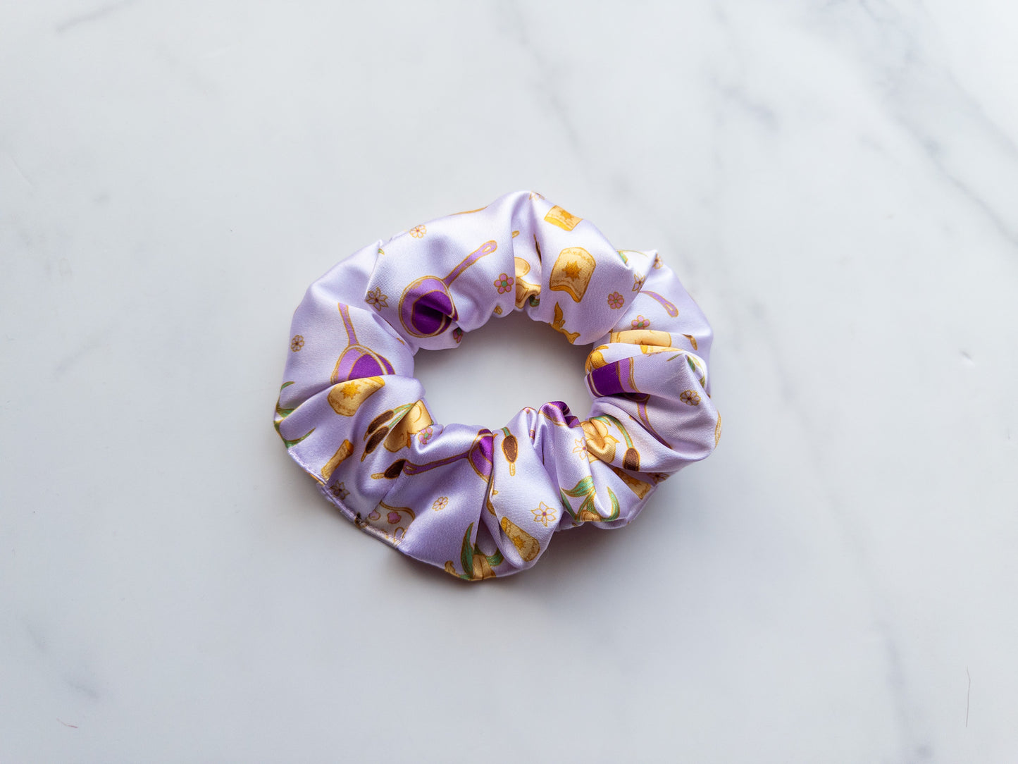 Satin Gleam & Glow Scrunchie