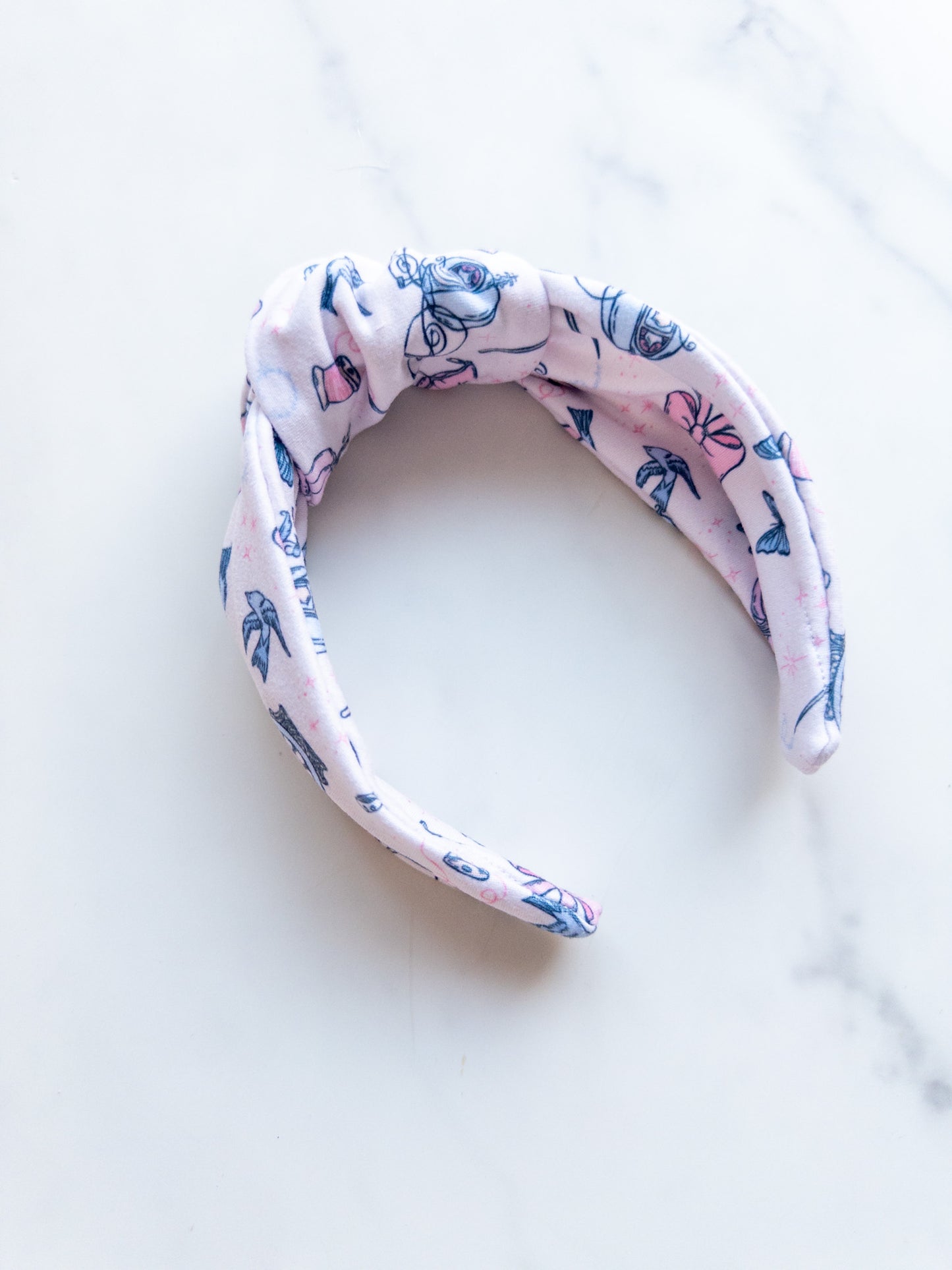 Have Courage Top Knot Headband