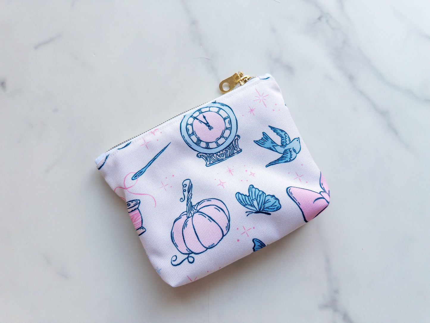 Princess Mini Zipper Pouch