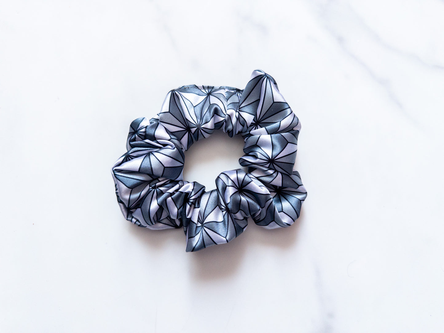Satin Miraculous Earth Scrunchie