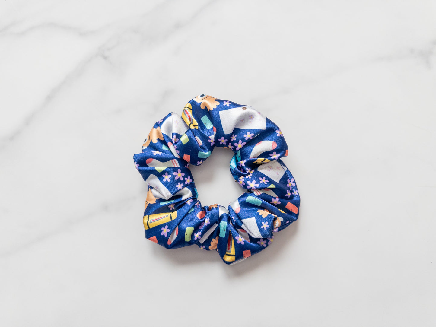 Satin Monsters Scrunchie