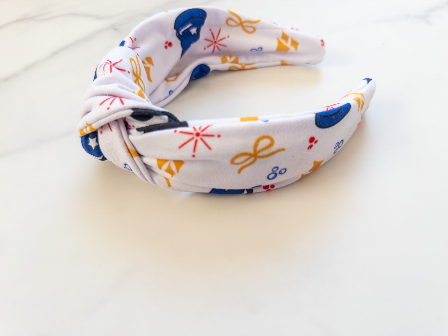 Sorcerer Mouse Magic Top Knot Headband
