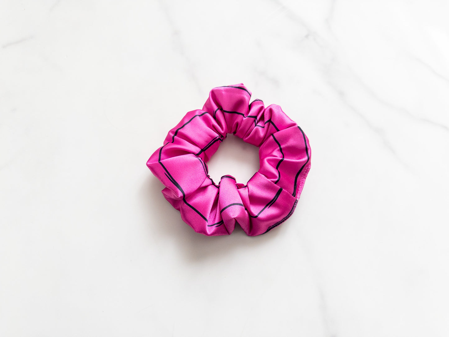 Satin Hundred Acre Friends Scrunchie