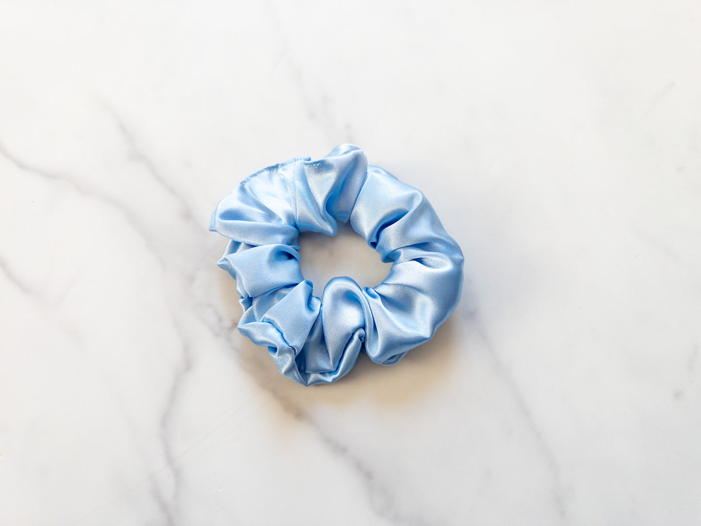 Solid Satin Scrunchie (2 colors available!)