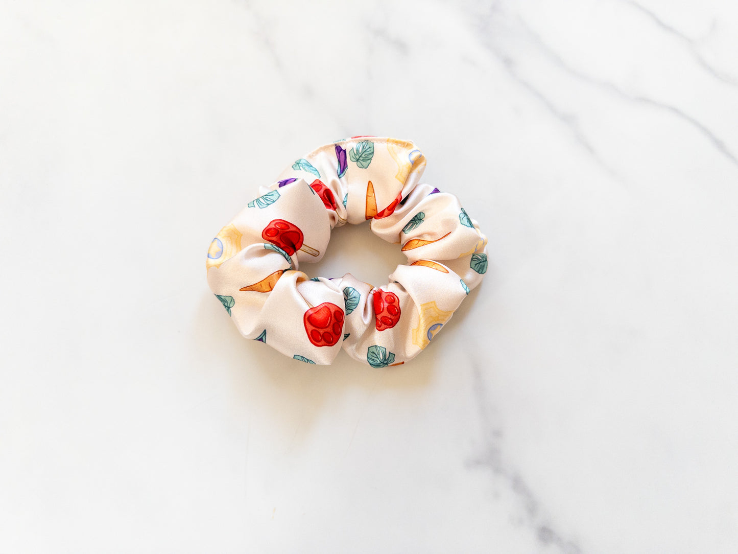 Satin Anyone Can Be Anything Scrunchie