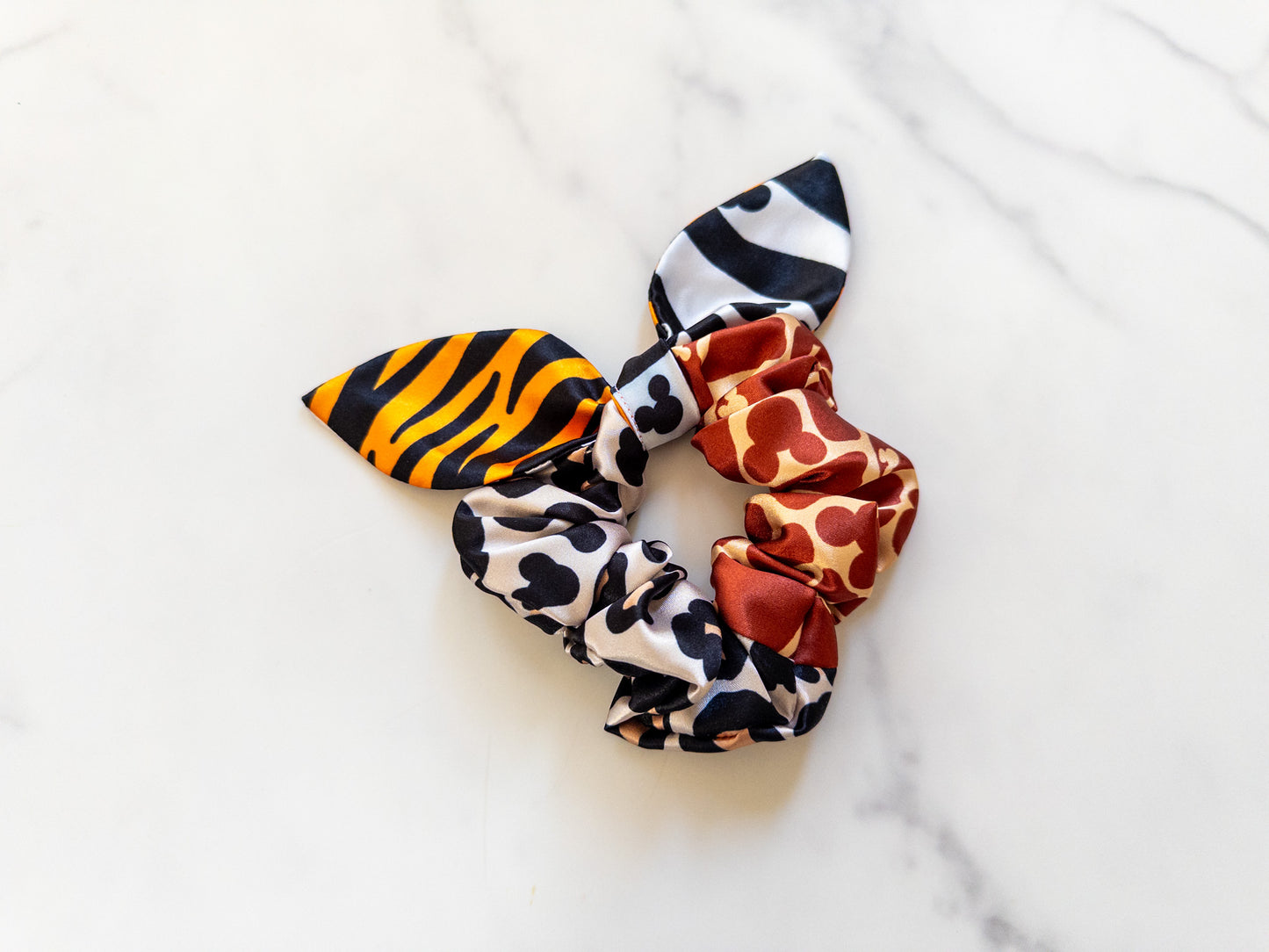 Satin Magically Wild Bow Scrunchie