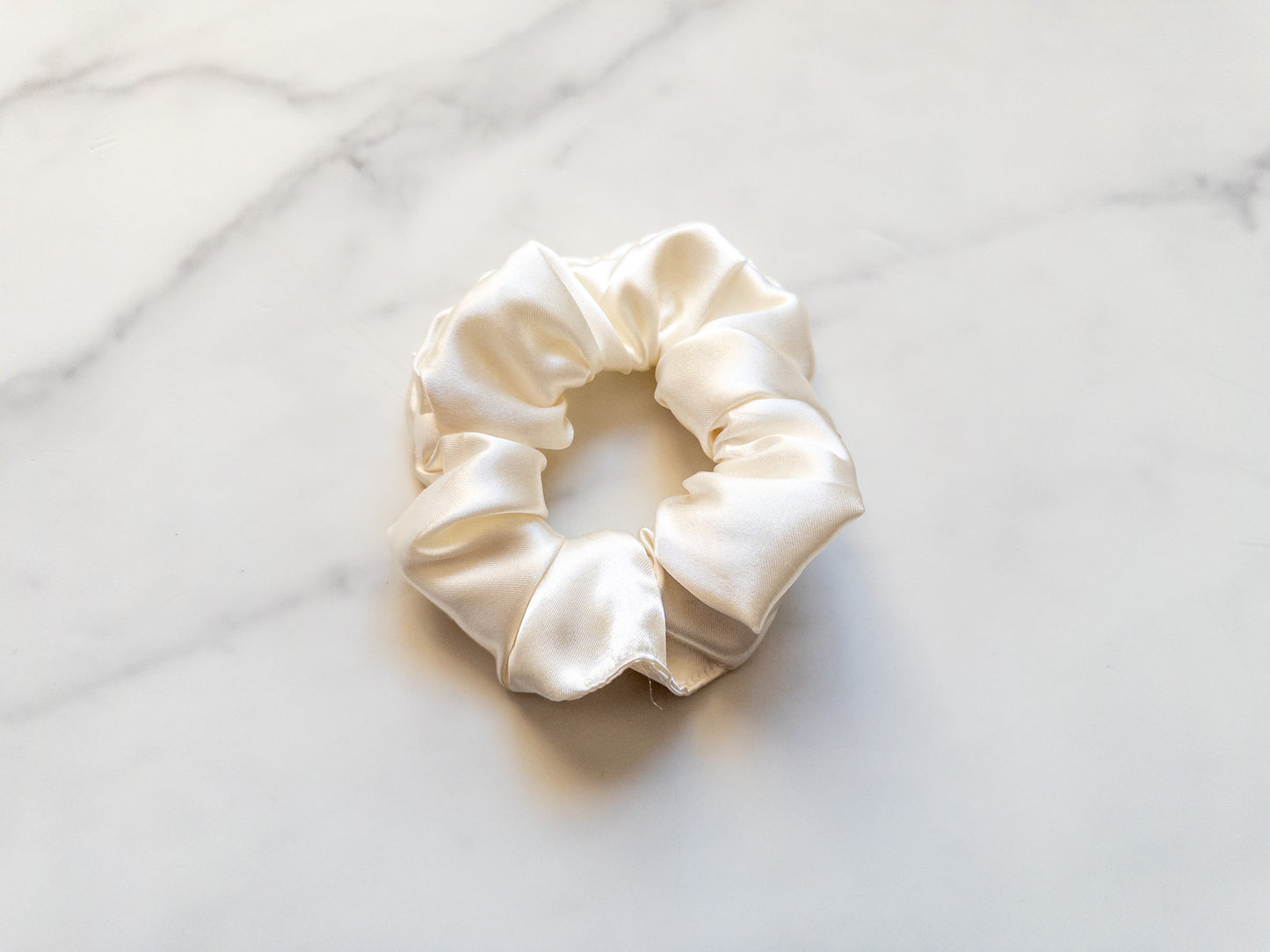 Solid Satin Scrunchie (4 colors available!)
