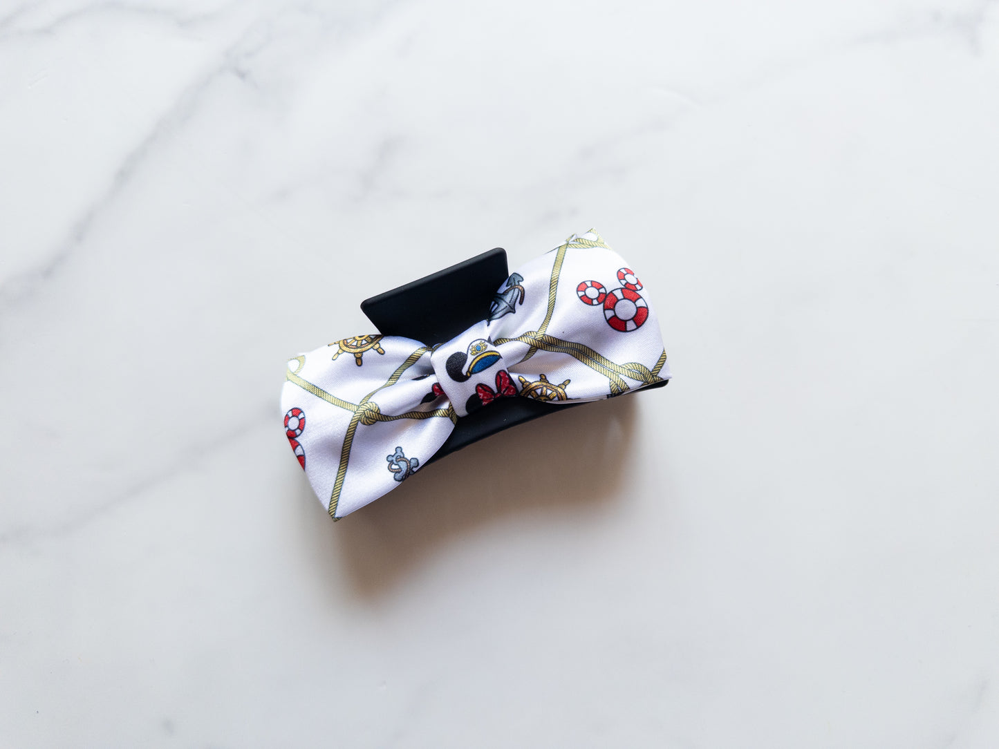 Just Cruisin' Satin Bow Claw Clip