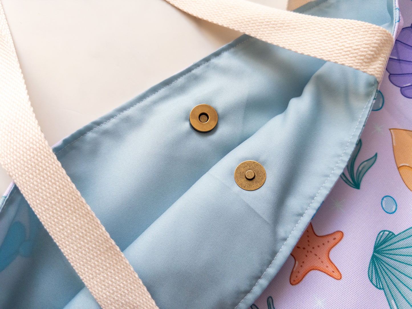 Life Is The Bubbles GC Tote Bag (READY TO SHIP)