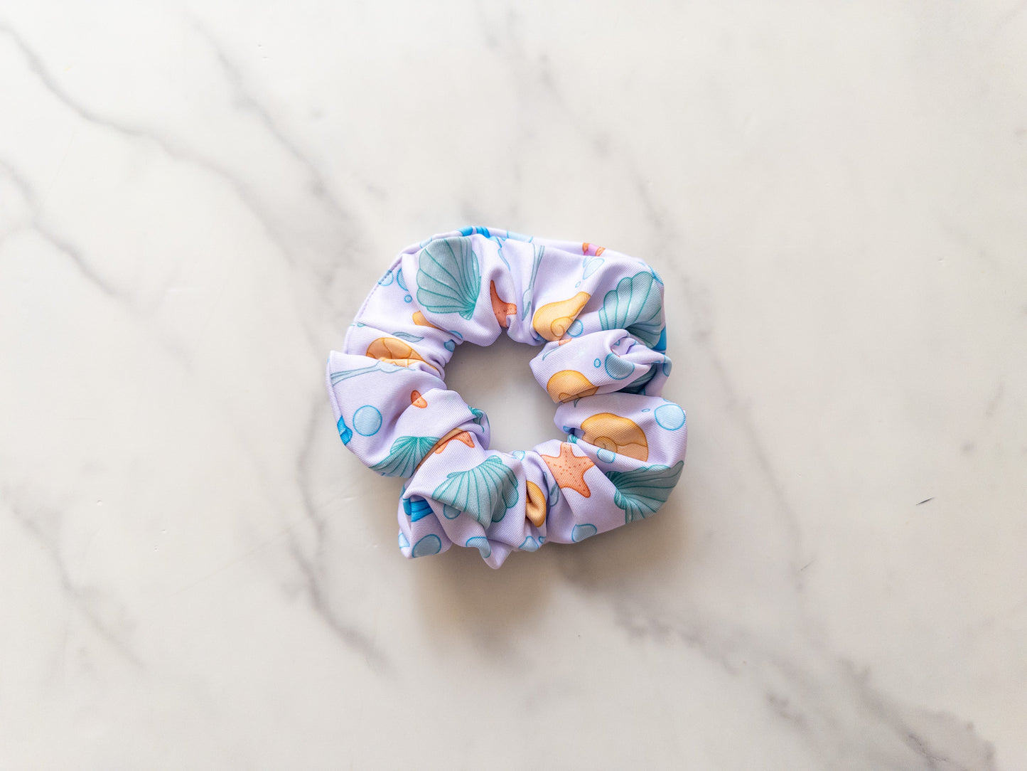 Swim Life Is The Bubbles Scrunchie