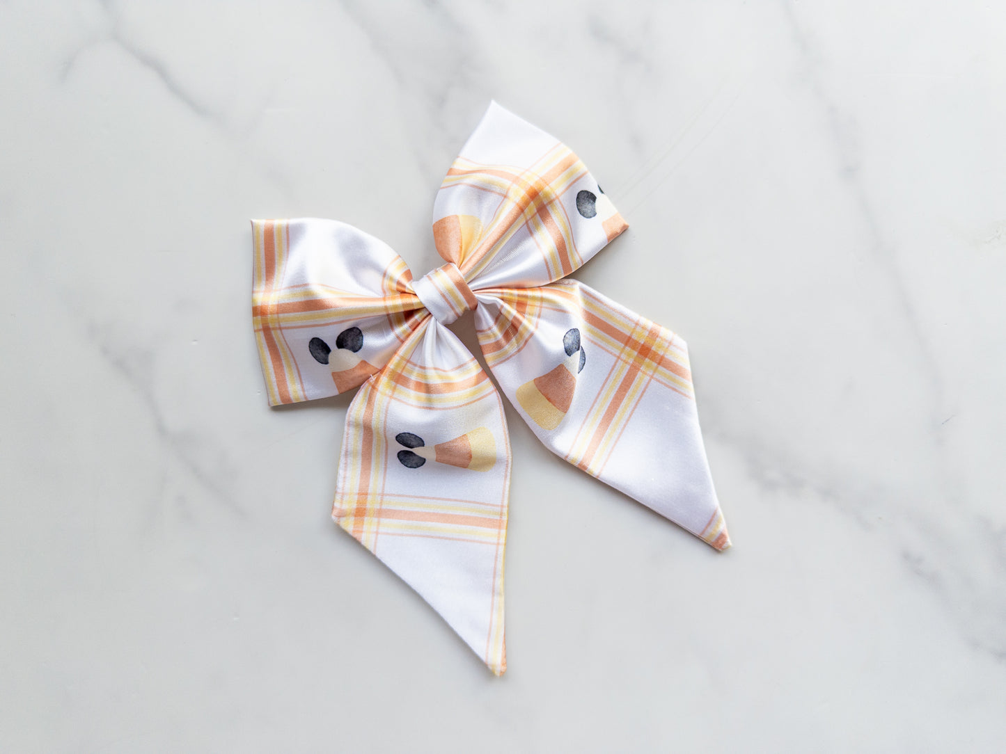 Candy Corn Plaid Clara Bow