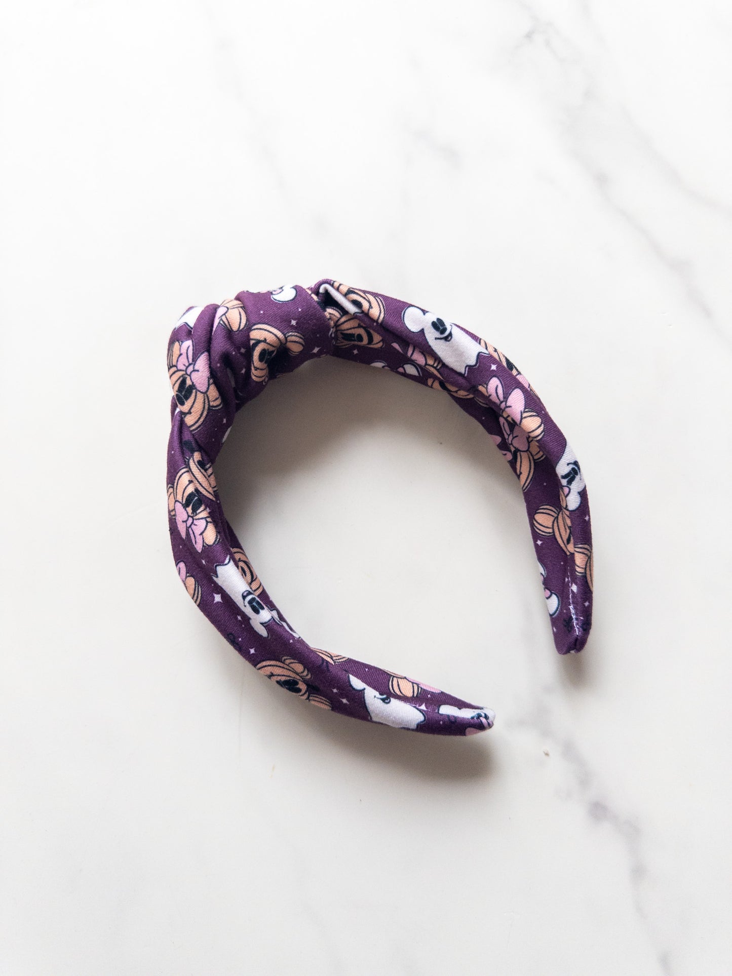 Pumpkins & Ghosts Top Knot Headband