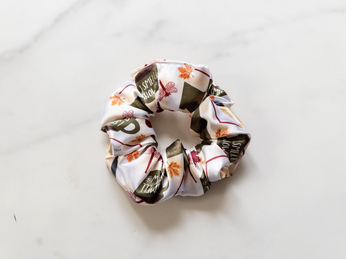 Satin Copper Boom Scrunchie