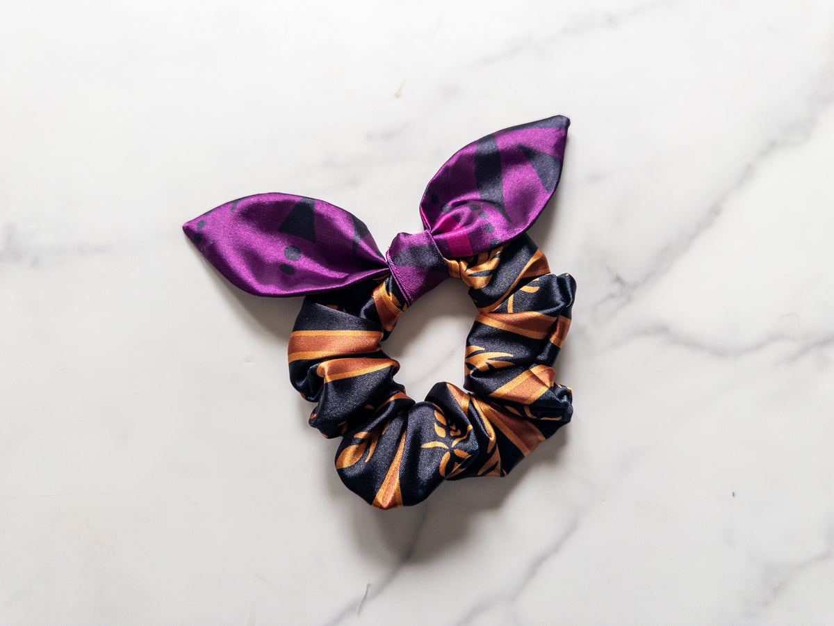 Satin Sisters Bow Scrunchie