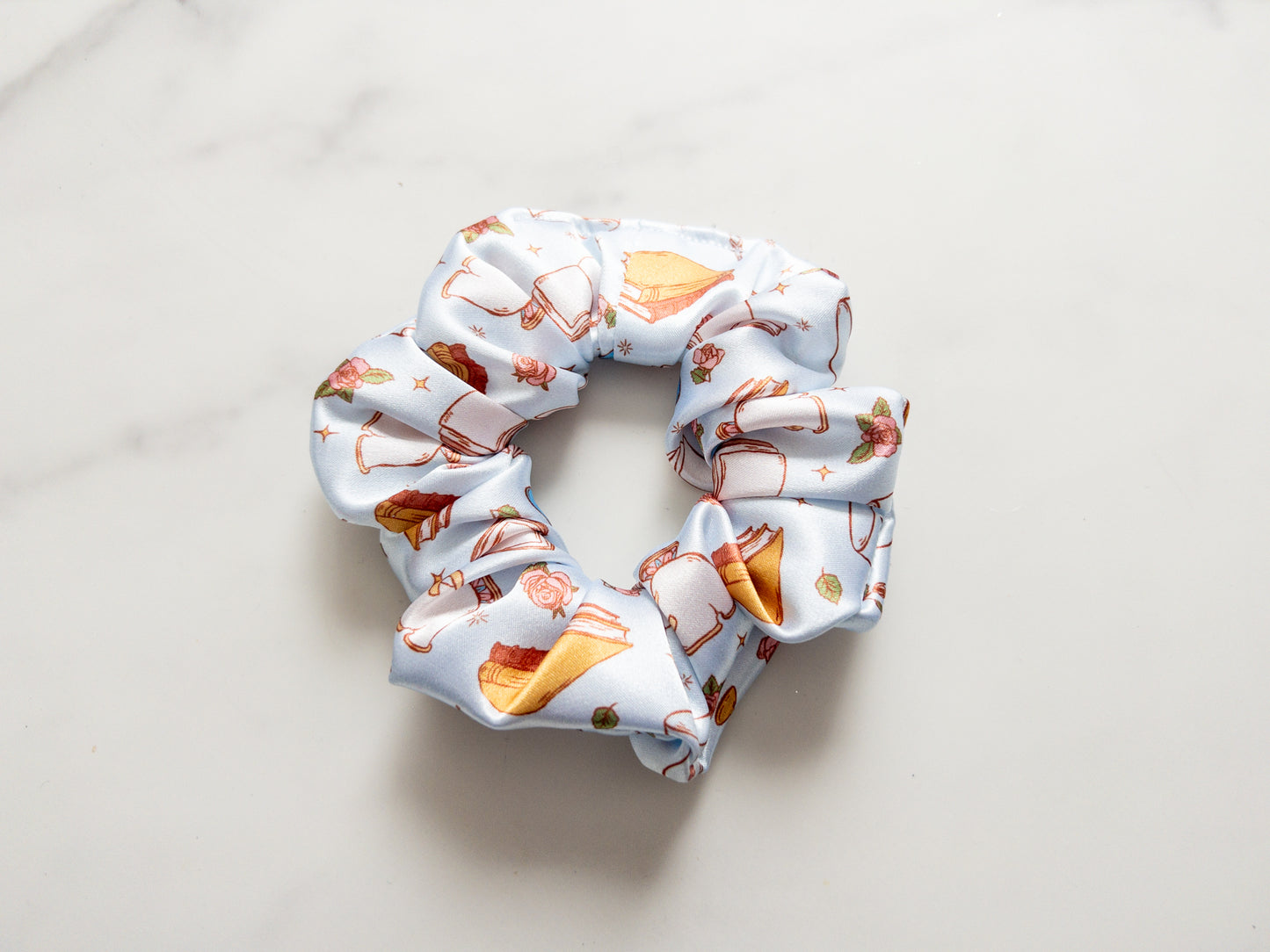 Satin Great Wide Somewhere Scrunchie