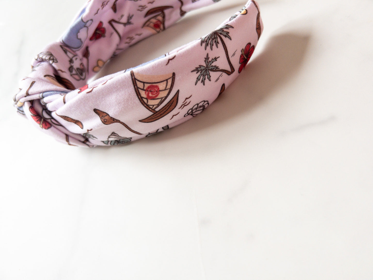 How Far I'll Go Top Knot Headband