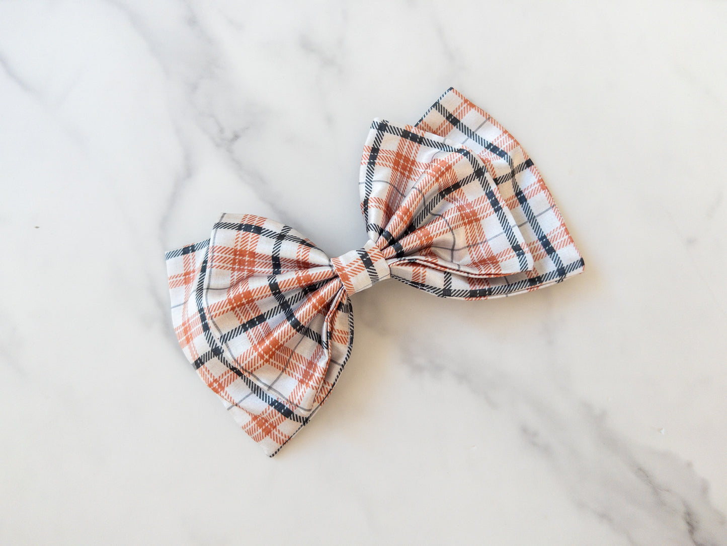 Spooky Plaid Eloise Bow