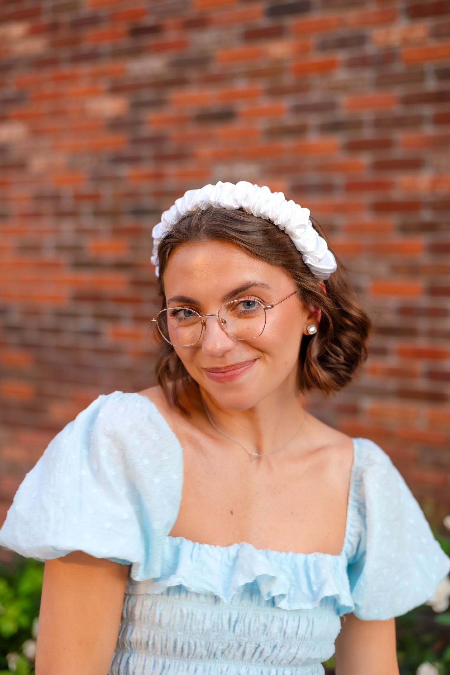 Satin Scrunchie Headbands