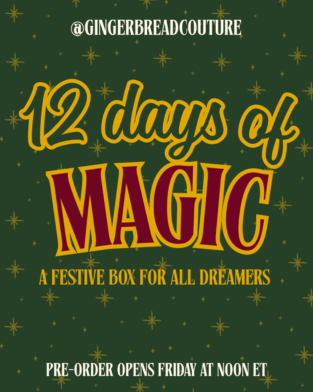 12 Days Of Magic Box (PRE-ORDER)
