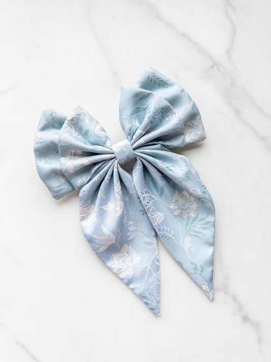 Bridgerton Blue Eloise Bow