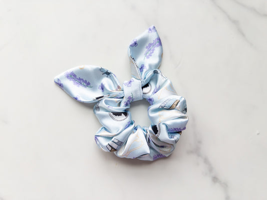Satin Regency Romance Bow Scrunchie