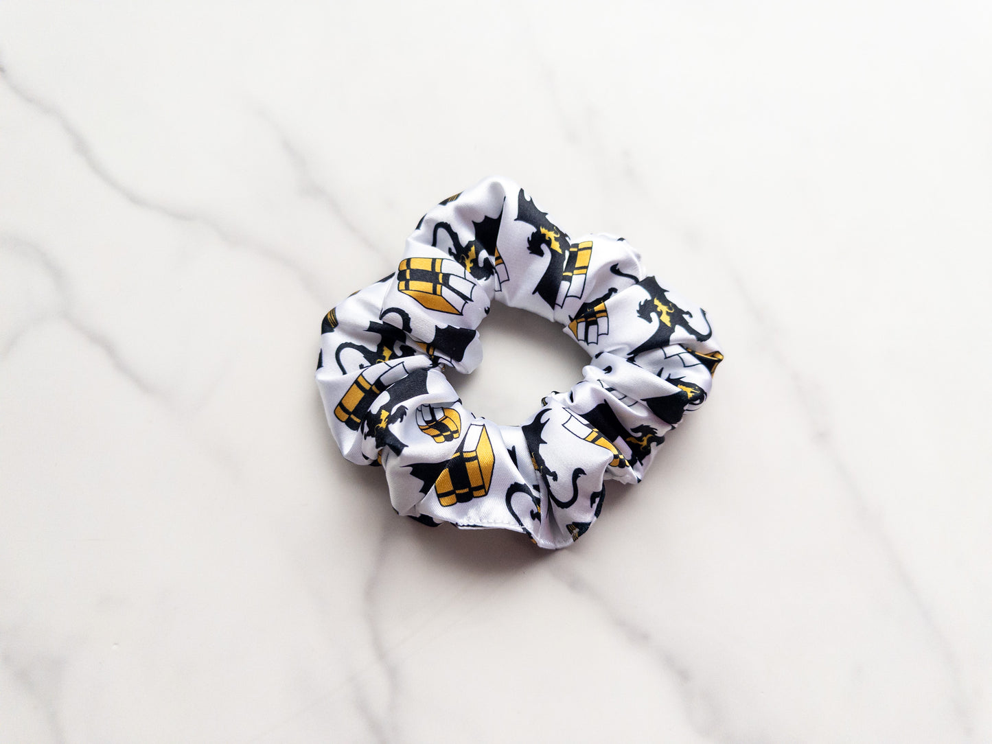 Satin Dragon Romantasy Scrunchie