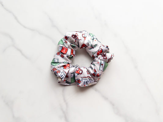 Satin Cozy Reading Season Scrunchie