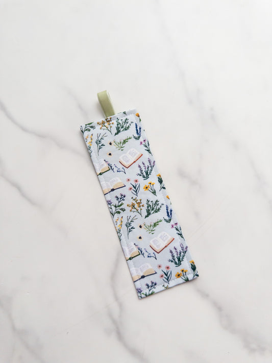 Floral Books Bookmark
