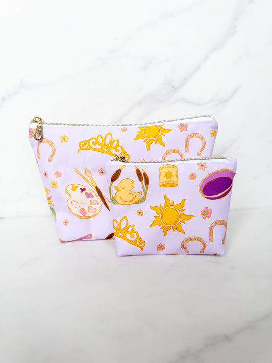 The GC Zipper Pouch & Mini Zipper Pouch (MADE TO ORDER)