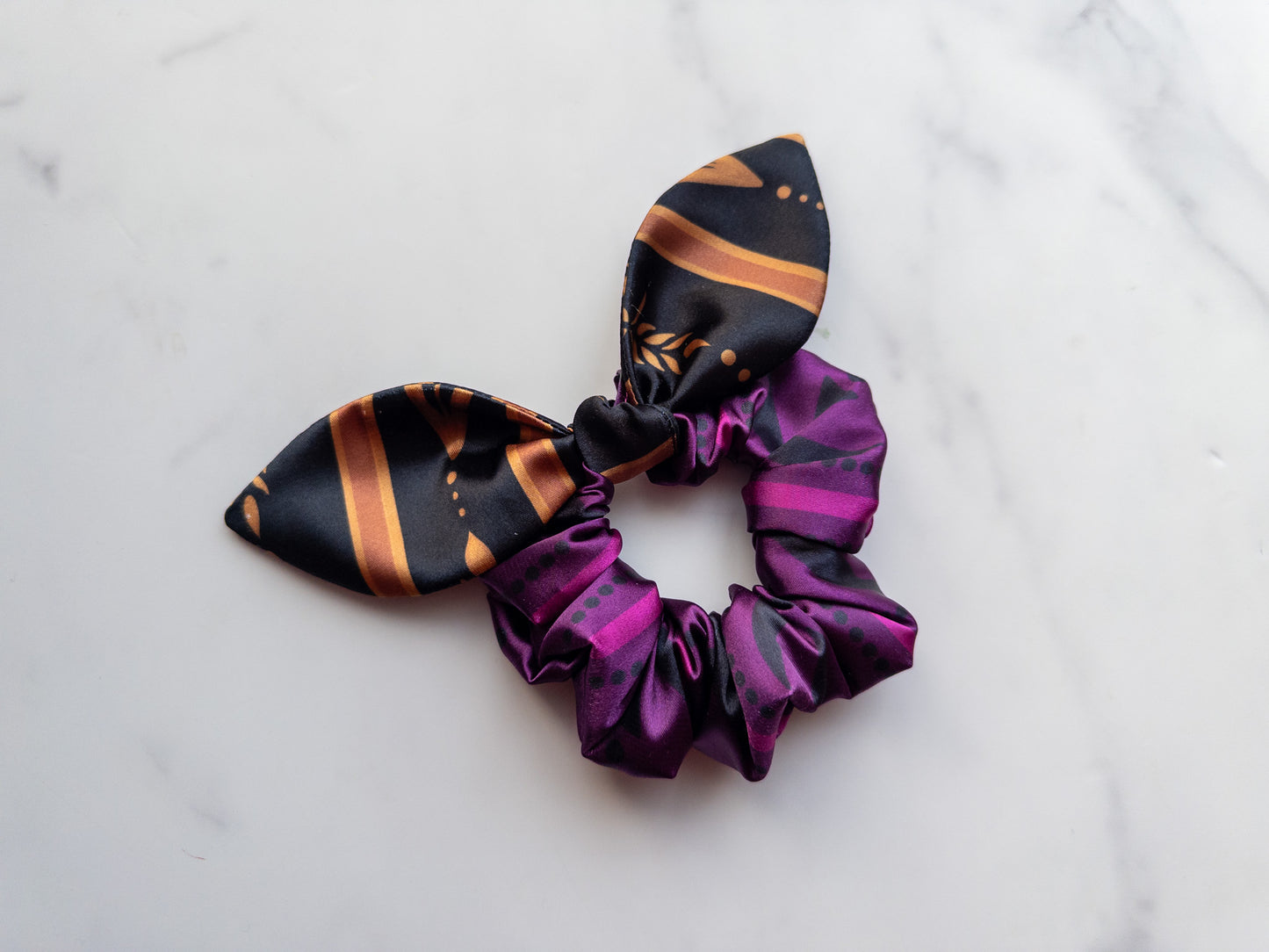 Satin Sisters Bow Scrunchie