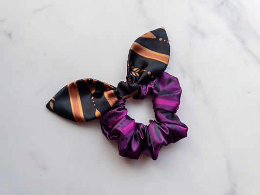 Satin Sisters Bow Scrunchie