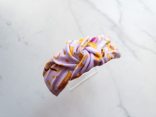 Gleam & Glow Top Knot Headband