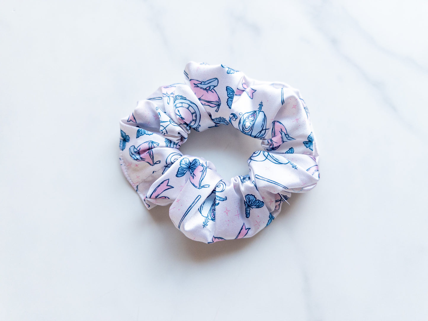 Satin Have Courage Scrunchie