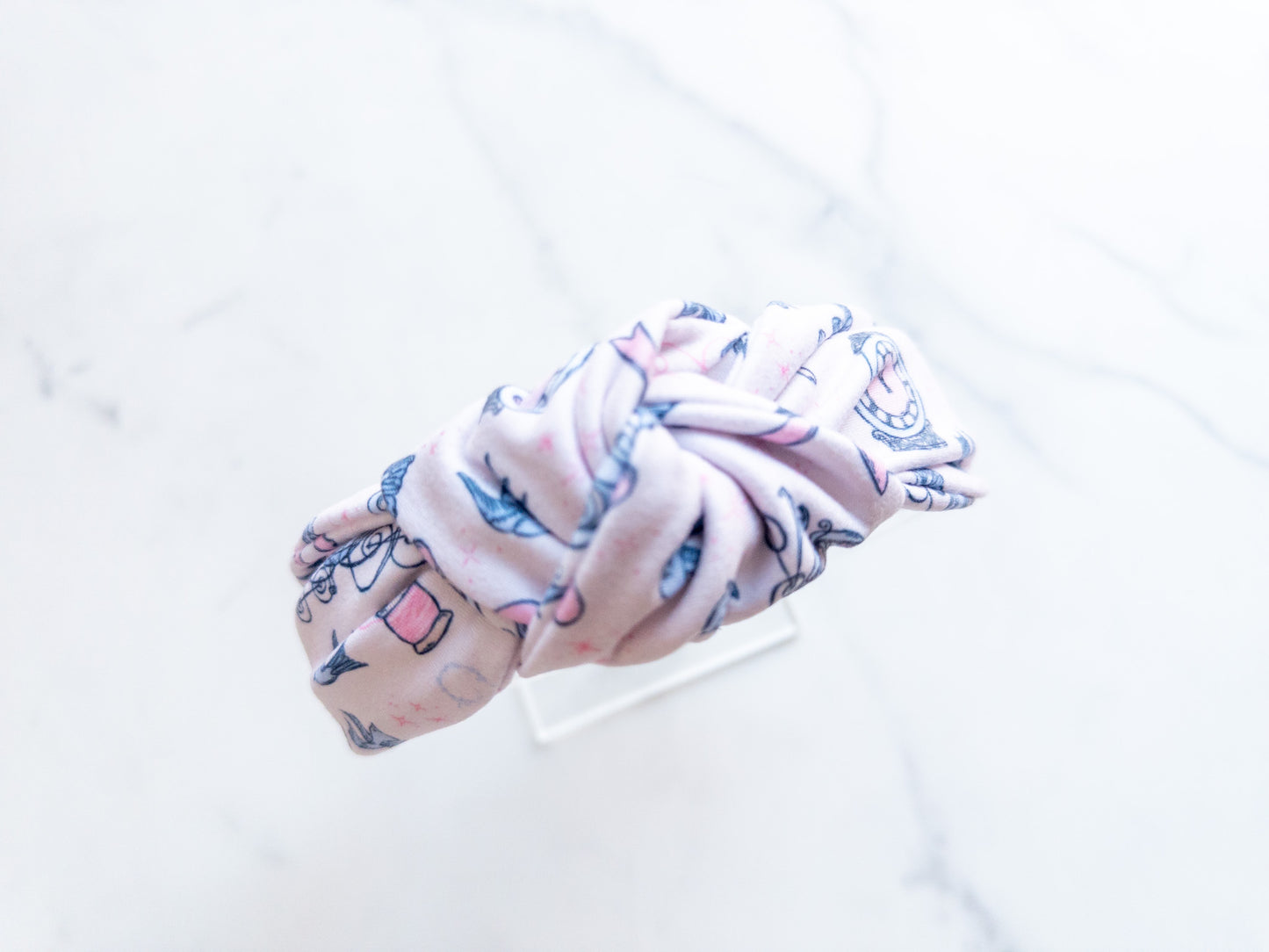 Have Courage Top Knot Headband