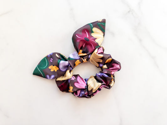 Satin The Acoustic Set Bow Scrunchie