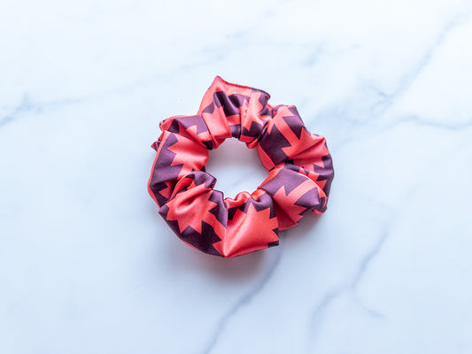 Satin We Were Voyagers Scrunchie