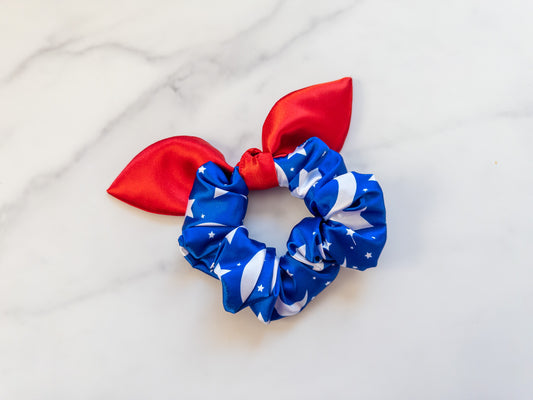 Satin Sorcerer Mouse Bow Scrunchie