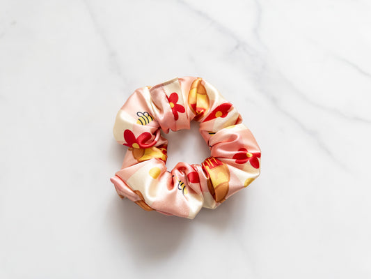 Satin Sweet Like Hunny Scrunchie