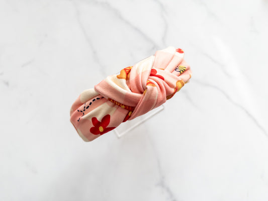 Top Knot Headband Sweet Like Hunny