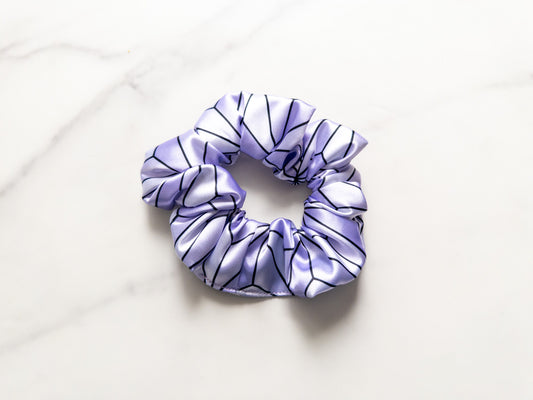 Satin Lavender Earth Scrunchie
