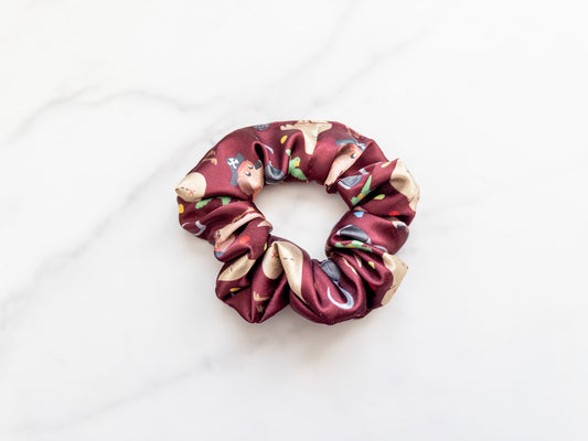 Satin A Pirate's Life Scrunchie