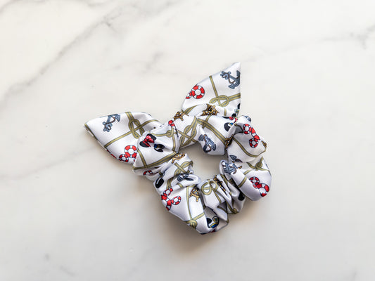 Satin Just Cruisin' Bow Scrunchie