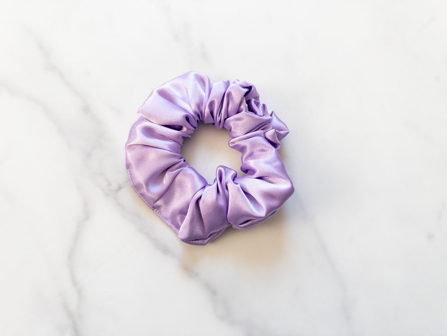 Solid Satin Scrunchie (2 colors available!)