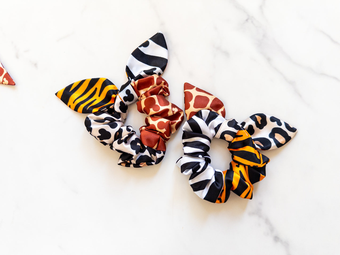 Satin Magically Wild Bow Scrunchie