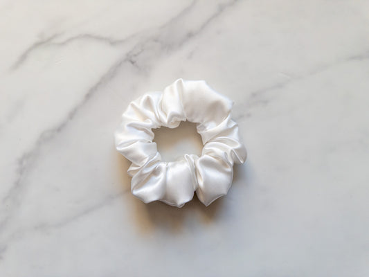 Solid Satin Scrunchie (4 colors available!)