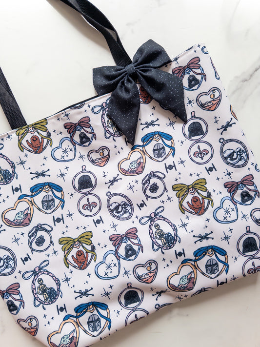 Galactic Lockets GC Tote Bag (READY TO SHIP)