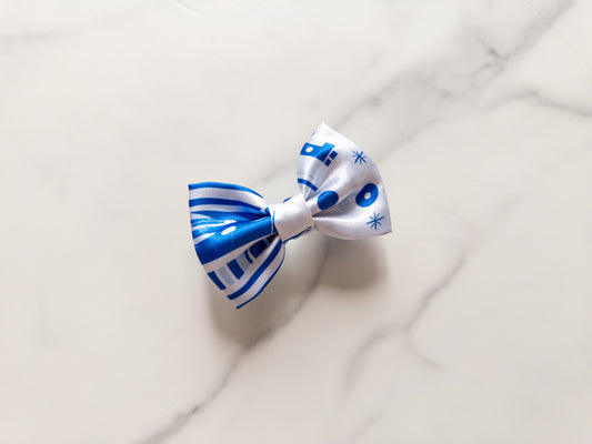 Blue Droid Mini Bow
