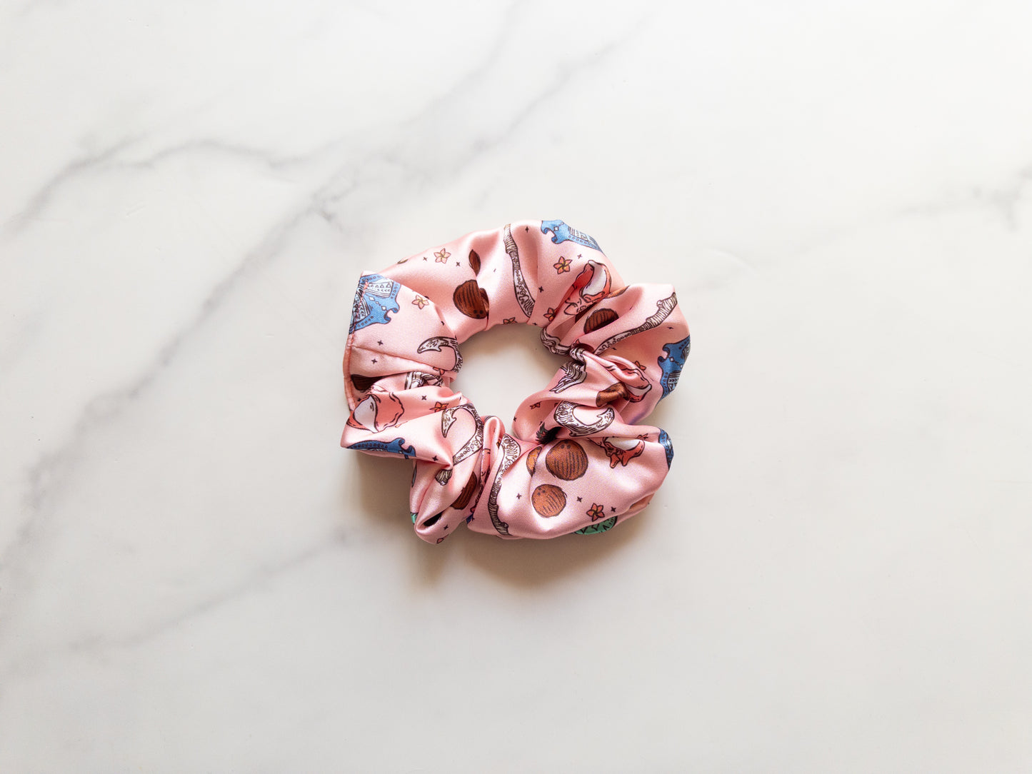 Satin Where You Are Scrunchie